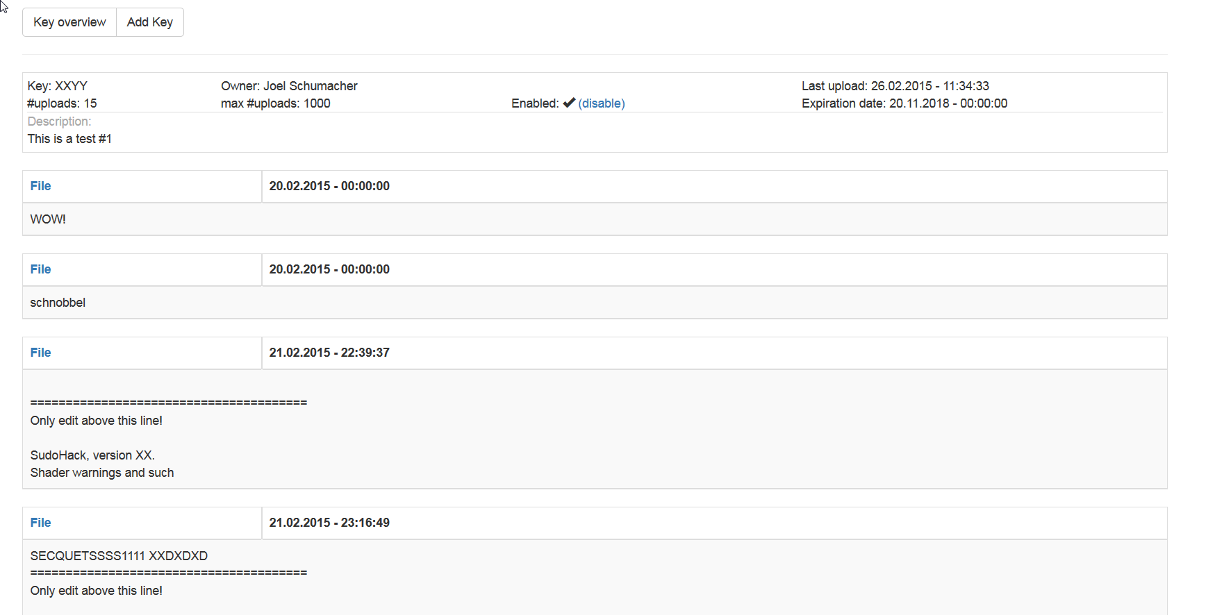 SudoHack Demo Web Interface 3